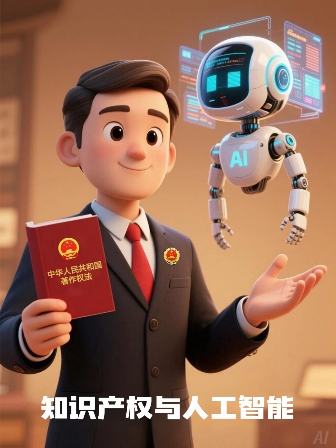 知识产权宣传周｜云霄检察：小心侵权！AI生成的“作品”能随便用吗？